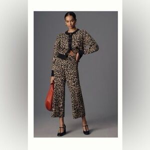 Anthropologie Mauve Colette sweater set